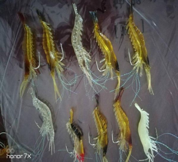 

10cm mix colours shrimp prawn lure012345678910113180626