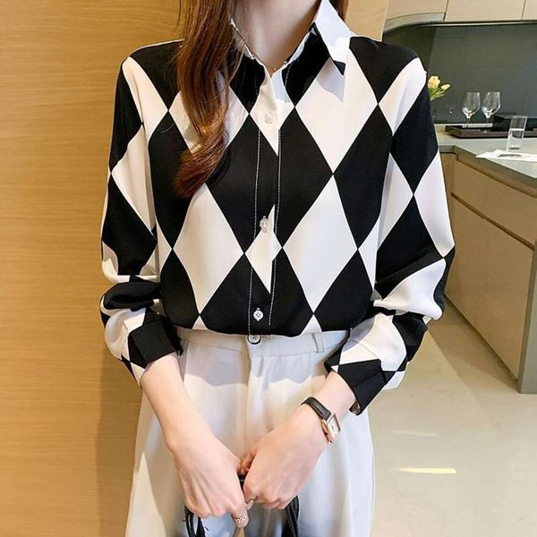 

personalized printed shirt for women autumn fashion design commutes, White
