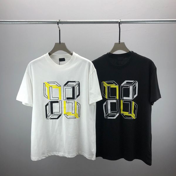 

men's plus tees & polos round neck embroidered and printed polar style summer wear with street pure cotton t-shirts 593, Black