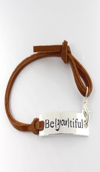 

eosmer stamped inspiring bracelet beyoutiful encourage quote bracelet inspiring gift bracelet 10pcslot5231896, Golden;silver