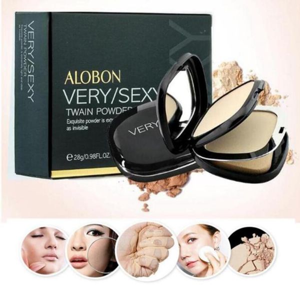 

3 colors face powder fix pressed powder palette face foundation base makeup illuminator puff contour nude compact cosmetics8831868