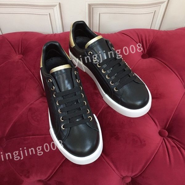 

new luxurys casual shoes men designer sneaker black white leather calfskin sneakers shoe brands comfort outdoor trainers men walking hc21080