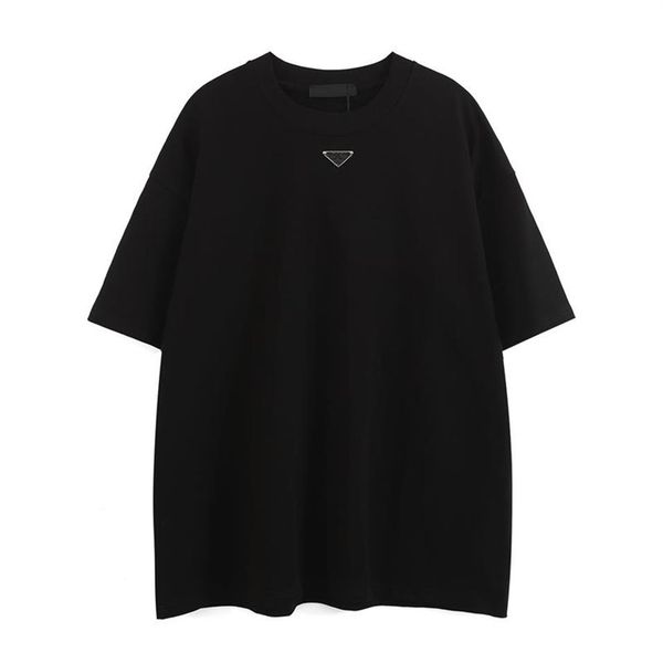 

luxury t shirt summer designer mens tshirt polos women short sleeves fashion tee cotton tees sleisure classic pattern263a, White;black