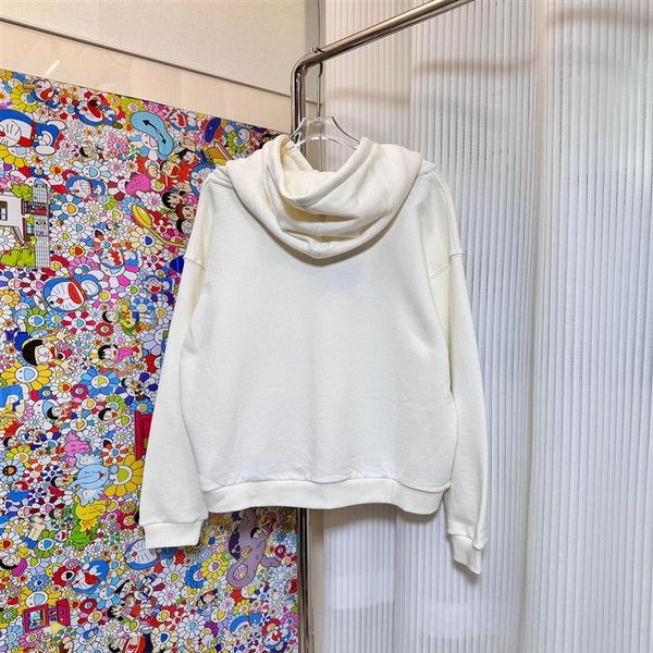 

23fw early spring pairs mens designer hoodies letter logo printed hooded sweatshirt couple casual street outdoor men women hoodies2749, Black