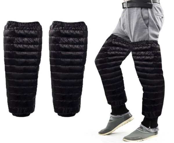 

winter scooter leggings comfortable thickened knee pad warmer waterproof pads skiing skating protector elbow 4618661, Black;gray