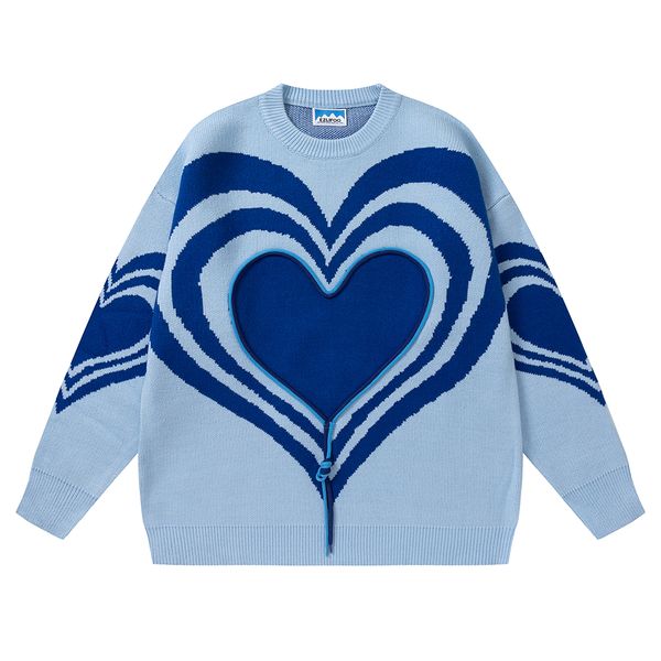 

2023 sweaters men autumn women patchwork casual pullovers winter streetwear sweater