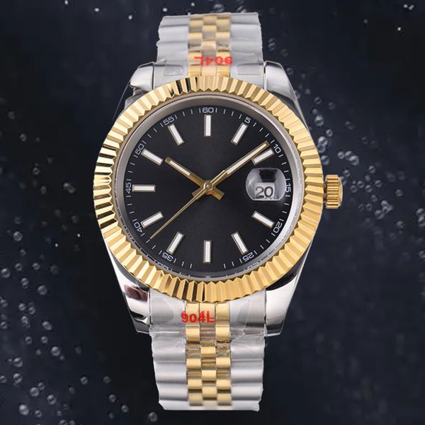 

men's watch watches date just watch women 36mm 41mm 8215 movement automatic lovers quartz watch 28mm 31mm stainless steel waterproof wr, Slivery;brown