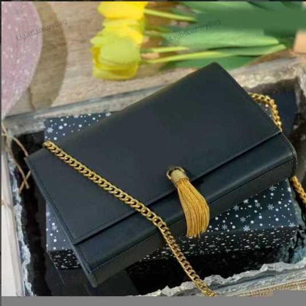

5a shoulder bag golden chain elegant designer leather wallet quality crossbody for women classic famous brand shopping purses 220308