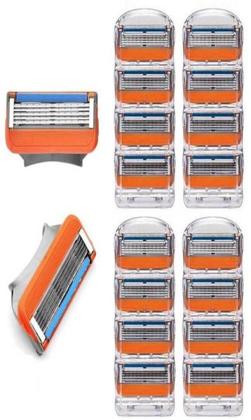 

in stock good quality portable hand shaver head shaver cutter head replace 4pcslot manual shaver fivelayer razor blade men0399268574