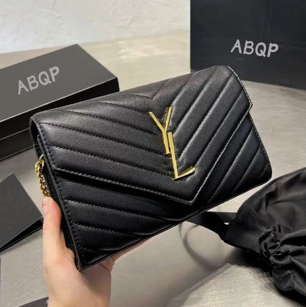 

2023 cassandre matelasse womens purse designer bag fashion shoulder bags chain crossbody luxurys handbags embossed leather flap decorated wa