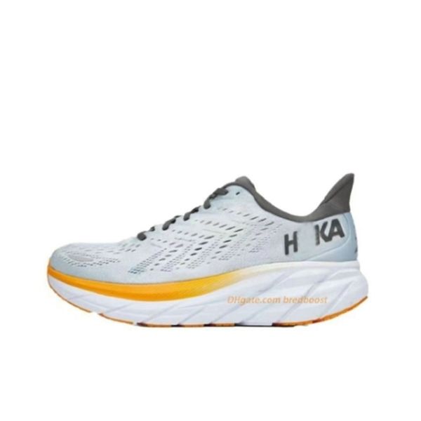 

eur 36-45 hoka running shoes hokas womens mens trainers clifton 9 8 bondi yellow pear corn people seaweed triple white purple designer sport