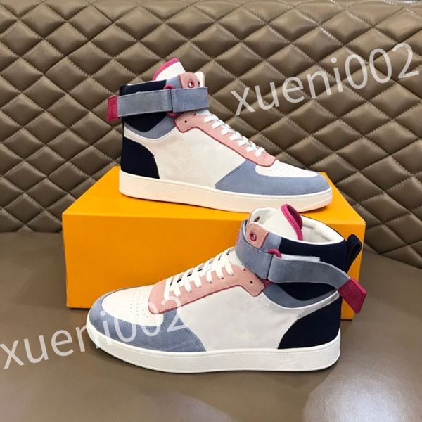

2023 new brand designer men women casual shoes triple white black gomma sneakers leather sneaker platform trainers shoes rd0901