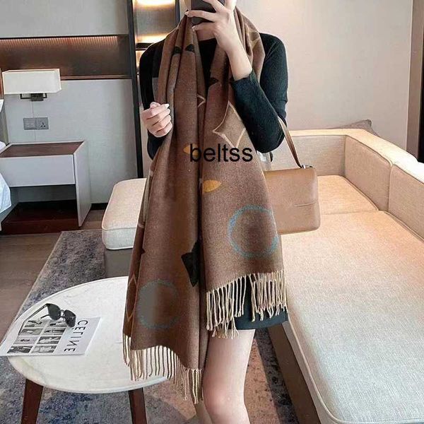 

designer luxury scarf cashmere thick shawl women long winter wram pashmina wraps hijab with tassel bufanda foulard 2022 aimei shopping, Blue;gray