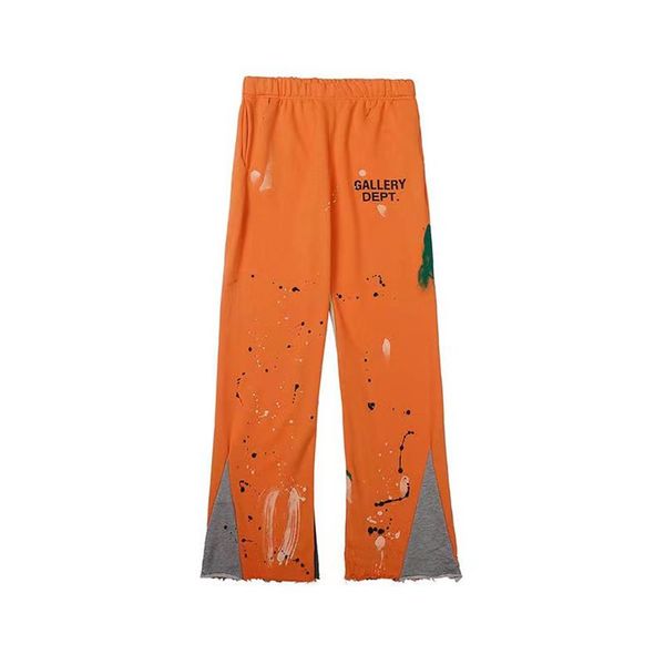 

men's pants jeans galleries dept designer sweatpants sports 7216b painted flare sweat pant 8tmu 3jqls251p, Black
