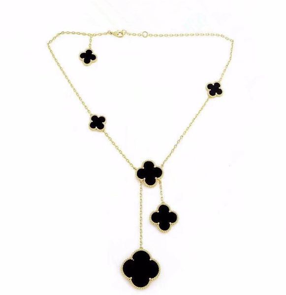 

big and small flower fashion necklace luxury designer jewelry women necklaces stainless steel jewelry luxury necklace flower neckl3567643, Silver