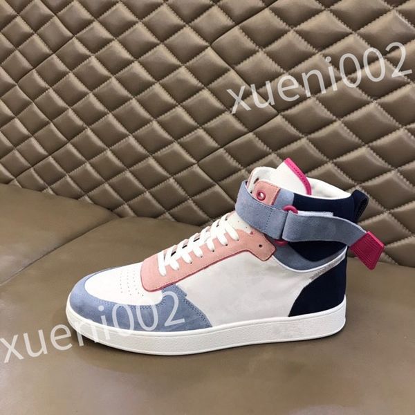

brand designer men women casual shoes triple white black gomma sneakers leather sneaker platform trainers shoes rd0901