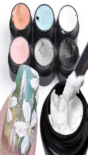 

nail gypsum gel polish 3d modeling gravel sand carving builder varnish lacquer embossed drawing glues nail art 5ml1842705