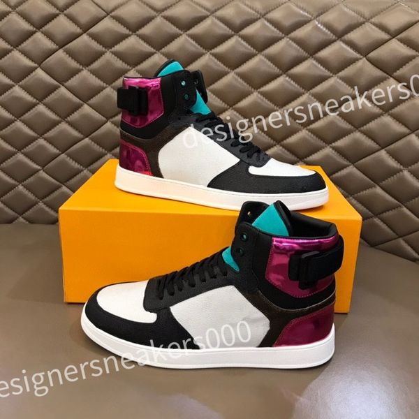 

2023 new luxury designer cowhide casual shoes for men and women outsole letter printing embroidery fashion personality copy coach sneakers r, Black