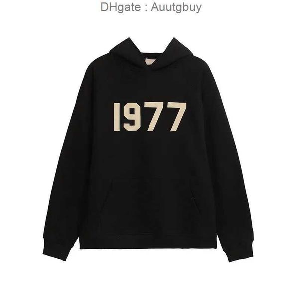

2023 ess hoodyhoodies hooded mens women designer winter warm streetwear pullover clothes sweatshirts loose hoodie clothing l3ih, Black