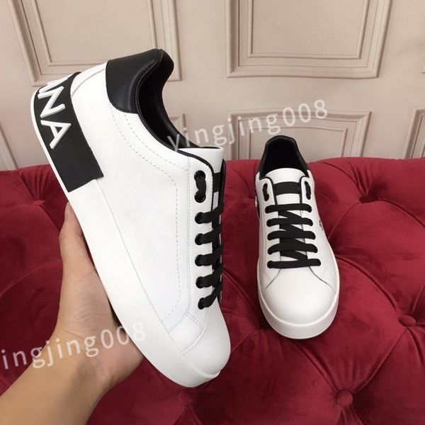 

2023 luxurys designer casual shoes white black fashion mens leather breathable shoe open low sports sneakers hc210801