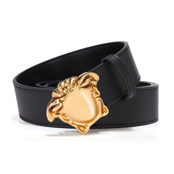 

woman designer belt black mens belt luxary belt business man classic for jeans women men leather belt mens designer belt belt alloy smooth b, Black;brown