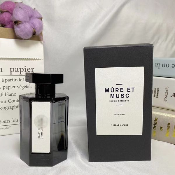 

Perfumes Fragrances for Women And Men MURE ET MUSC Spray 100 ML EDT Cologne Classic Natural Unisex Long Lasting pleasant Scent For Gift 3.4 FL.OZ EAU DE TOILETTE