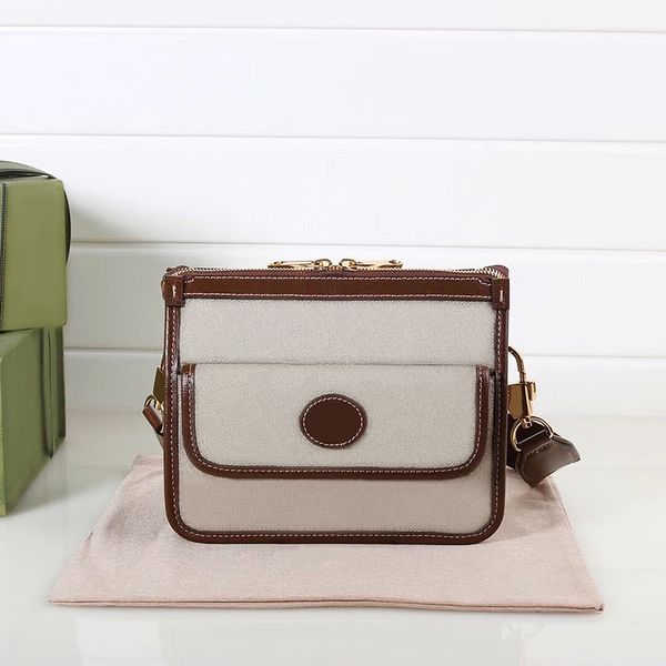 

luxury shoulder bags designer cross body messenger bags fashion mens handbags casual canvas leather handbag make up bags classic vintage lea