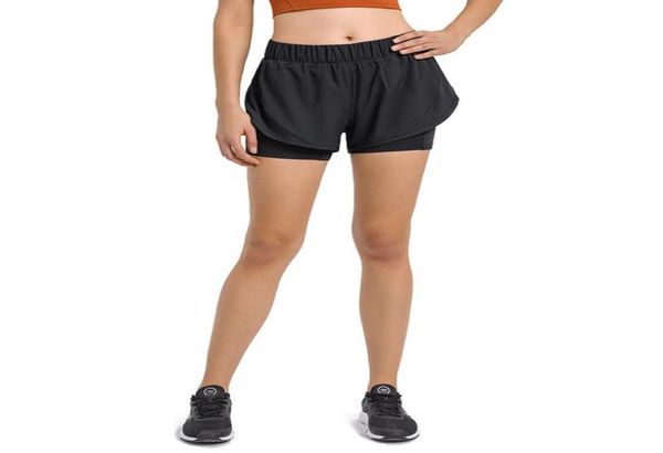 

l176 yoga shorts have cinchable drawcord quick drying fitness sweatpants with side dropin pockets running sports short pants out5251715