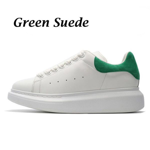 

outdoor sports casual shoes leather white soft leather upper tn green cotton inside white mixed rubber soles for men and women thick sole de, Black