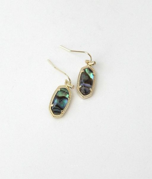 

abalone shell drop earrings dangles in gold silver012358121915158753, Silver