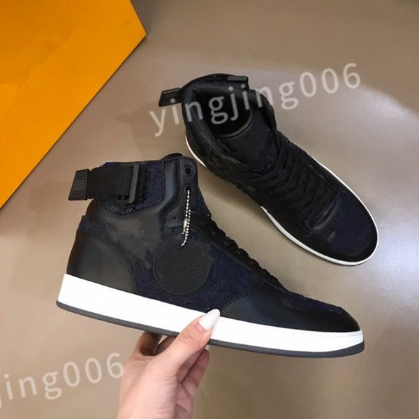 

2023 new fashion designer casual trainers platform for mens womens extra height and refined details engraved sneakers rd0901, Black