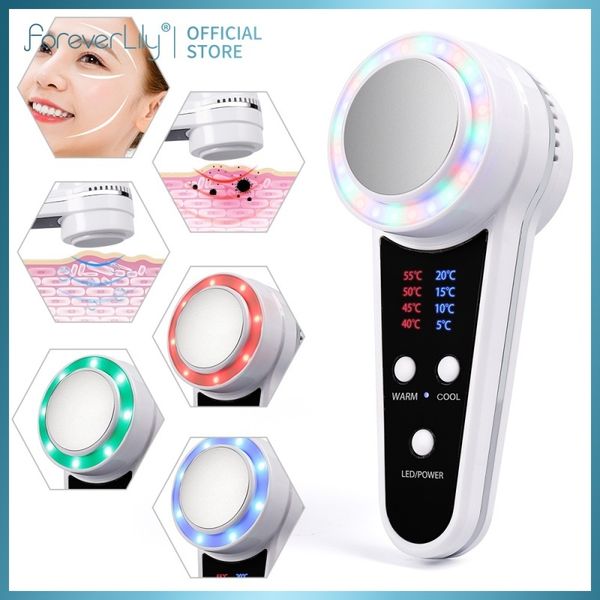 

makeup tools and cold beauty device with 3 color p on rejuvenation for lifting massage 230812