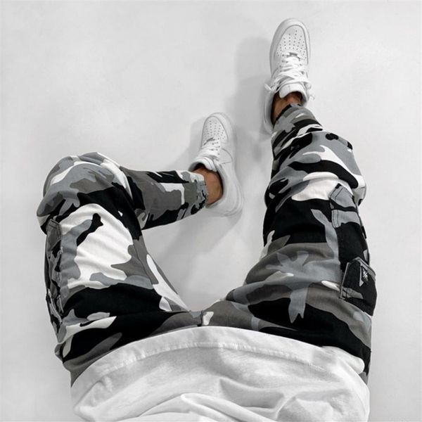 

camo pant stretch streetwear hip hop men jeans printed letter jogger denim pencil trouser male pockets design jeans pant striped289v, Blue