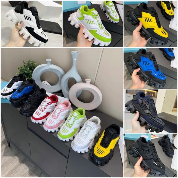 

cloudbust thunder sneakers luxury designer men women leisure sports shoes 1fw sneakers fashion leather rubber platform nonslip highquality o, Black