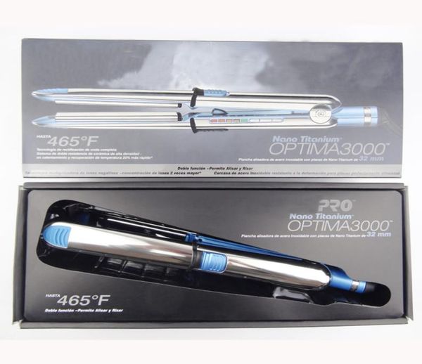 

in stockflat iron ionic hair straightener nano titanium prima3000 ionic straightener 125 inch114quot1718118, Black