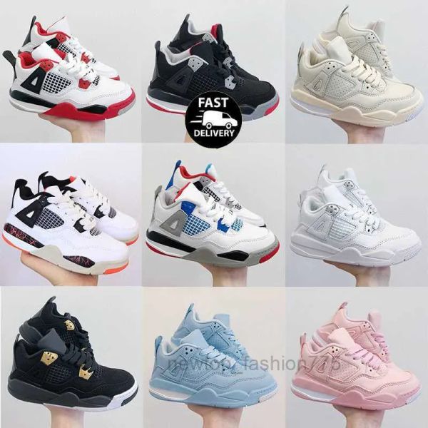 

new kids basketball shoes chicago black red infant boy girl sneaker toddlers fashion baby trainers children footwear athletic outd'&#03