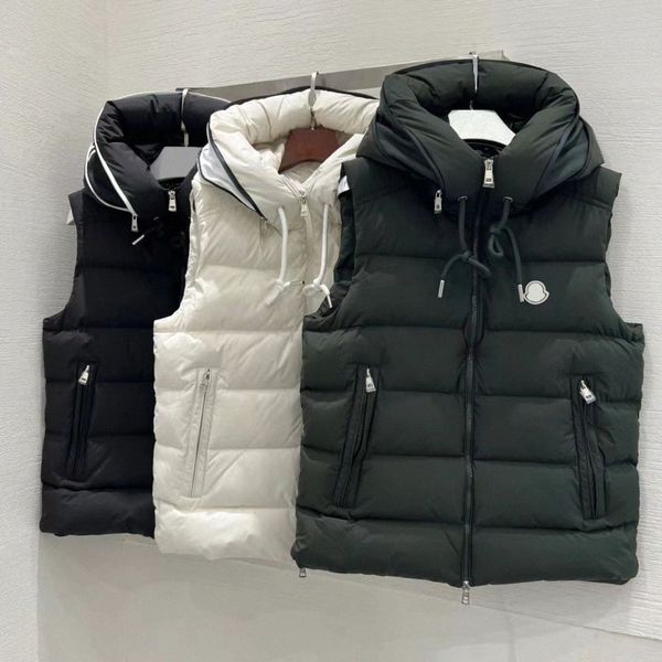

mens down jacket mens designer jackets vests men women winter down mens designer coat outerwear i6ip#, Black