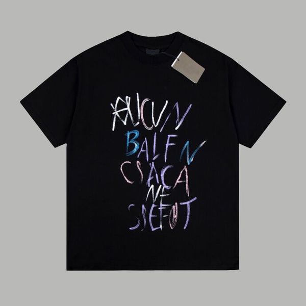 

2023ss hip hop muscle fit curved hem white cotton custom printing men women t shirt casual quantity trend short sleeve sweatshirt 6e4l22, Black;brown