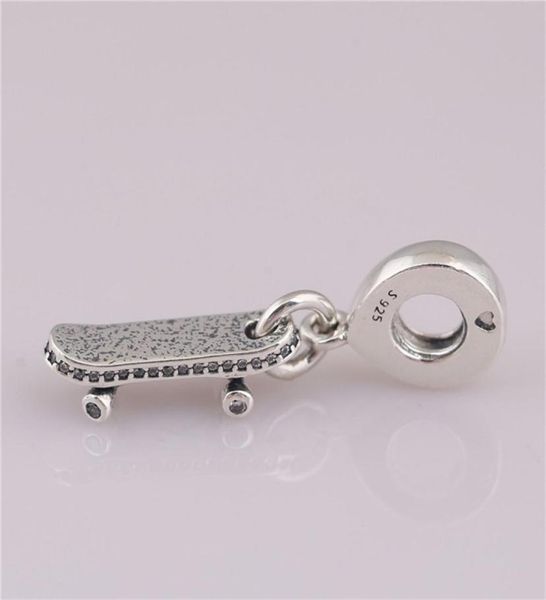 

skateboard dangle charms s925 silver fits for diy style bracelet 797206cz h83760389, Bronze;silver