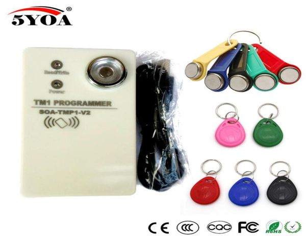 

tm rfid copier duplicator handheld rw1990 tm1990 tm1990b ibutton ds1990a ibutton 125khz em4305 t5577 em4100 tm card reader7352600