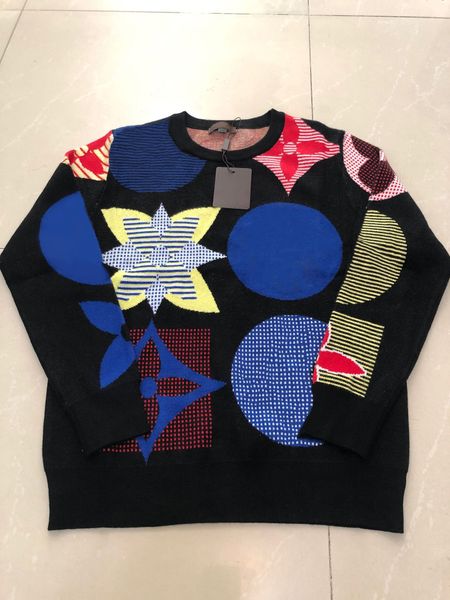 

mens sweaters wool with letters pattern colorful round neck sweatshirts knits long sleeevs outwears warm man sweater 99, White;black
