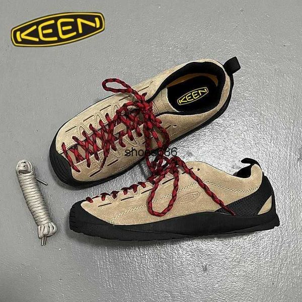 

keens jasper mountain outdoor mountaineering shoes anti slip durable camping shoes men's walking shoes lightweight ugly cute shoes wome, Black