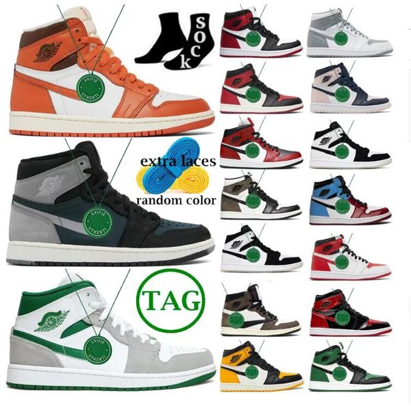 

jorban 1 patent bred basketball shoes men women light smoke grey stage haze unc yellow toe sneakers dark mocha rebellione university, Black