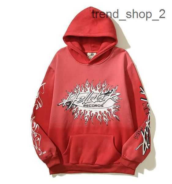 

hellstar 2023 vintage hoodies for men women sweatshirts hooded red grey flame designer hoodie long sleeve coat hellstar hoodie popular trend, Black