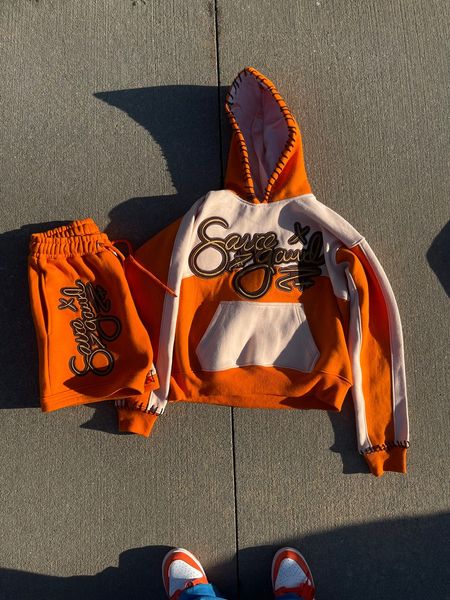 

womens hoodies sweatshirts y2k clothing hoodies oversize suit pullover sweatshirt stretch shorts clashing color splicing high street hip hop, Black