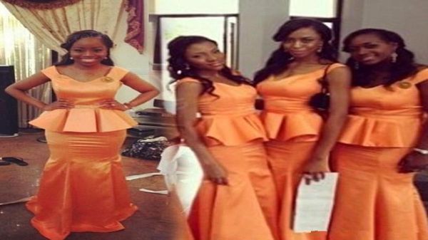 

2019 off shoulder mermaid bridesmaid dresses sweep train long peplum long vestidos de bridesmaid prom party gowns honor of maid cu3913482, White;pink