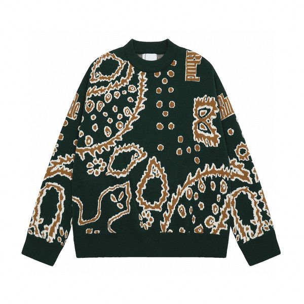 

men's plus size hoodies & sweatshirts letter knitted sweater in autumn / winter 2022acquard knitting machine e custom jnlarged detail c, Black;brown