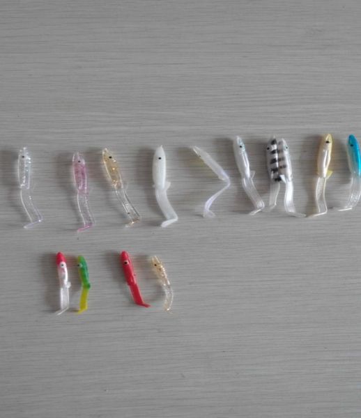 

516cm fishing soft eel lure l long tail soft fish bait t tail lure1793798