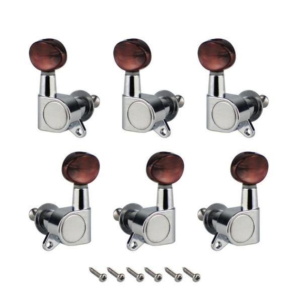 

3pcs right3pcs left guitar tuners guitar tuning pegs machine head for acoustic and electric guitar8062561