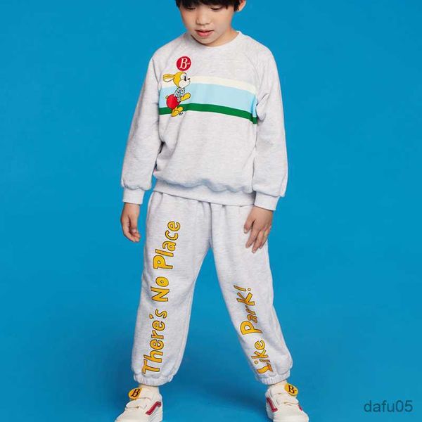 

clothing sets store autumn children's beige casual sports and pants set r230812, White